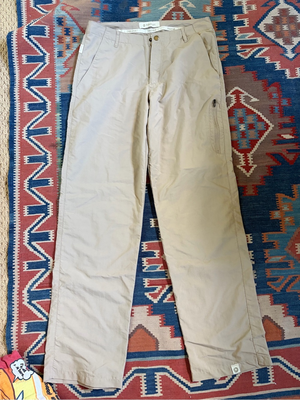 Marmot Light Khaki Cropped Outdoor Pants